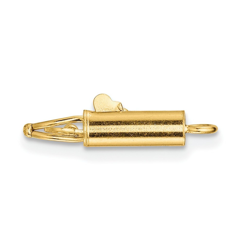 14K Gold Barrel Clasp 8.2mm