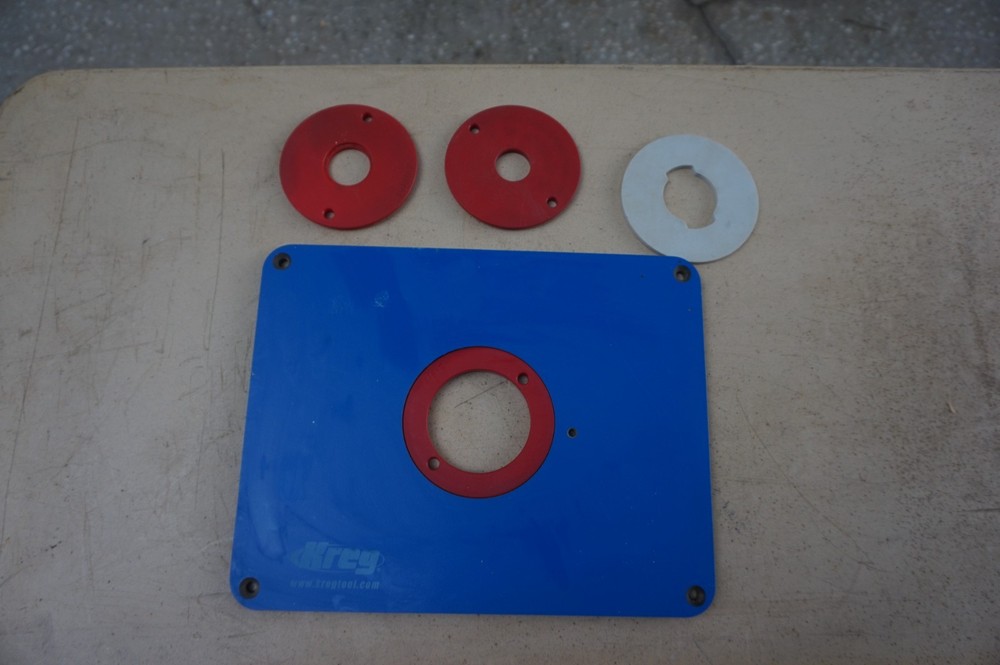 Kreg Router Insert Table Plate W/ Extra Rings!!