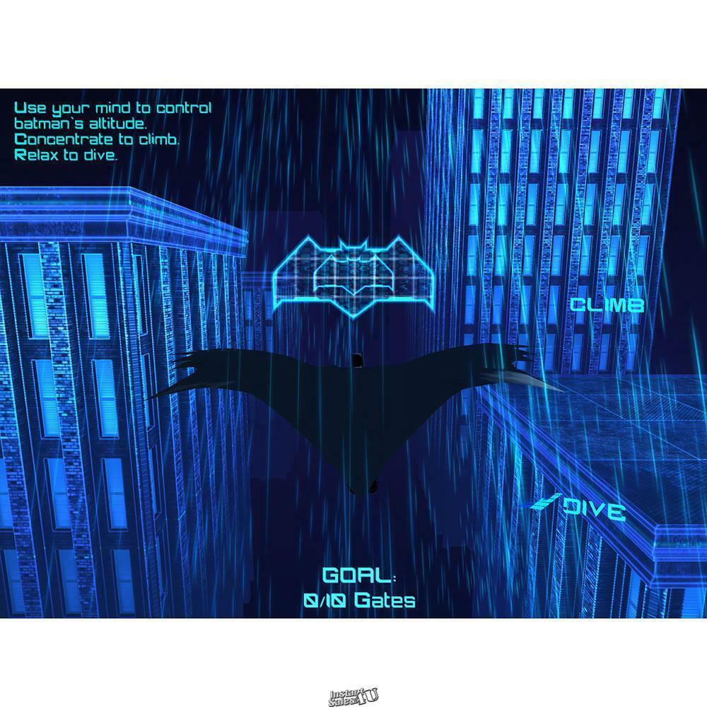 Hammacher Batman Mind Controlled Game Three modes, 11 levels