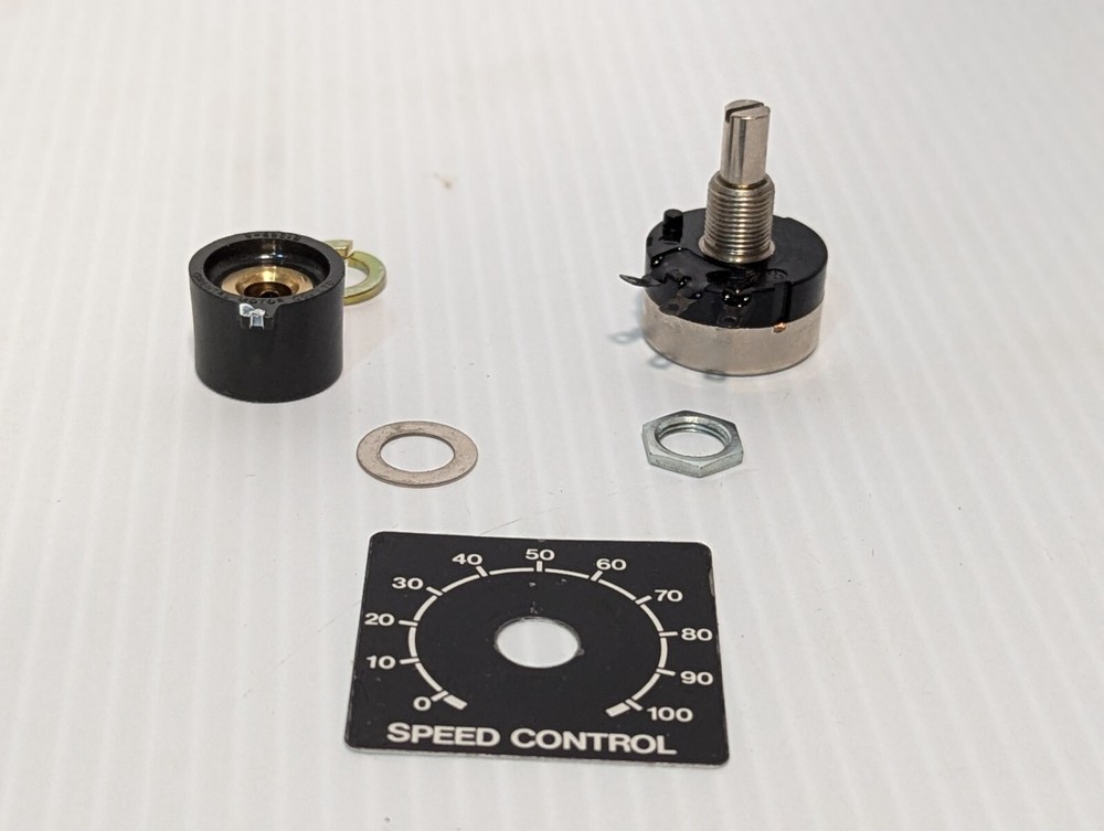 (2) NEW Oriental Motor PAVR-20KY Speed Control Variable Register Potentiometer