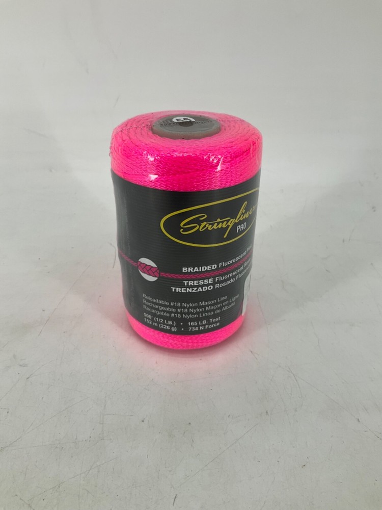 Stringliner Pro Braided Flourescent Pink SEALED