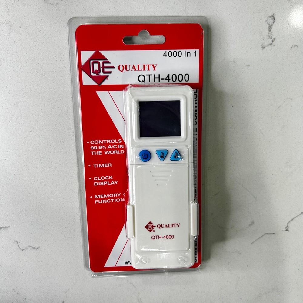 QTH-4000 Mini Split Universal Remote Control, 4000 Codes, Controls MOST Systems