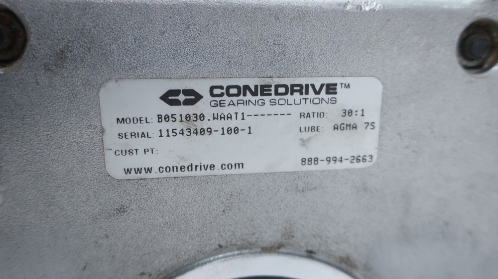 Conedrive B051030.WAAT1 Right Angle Gear Reducer 30:1