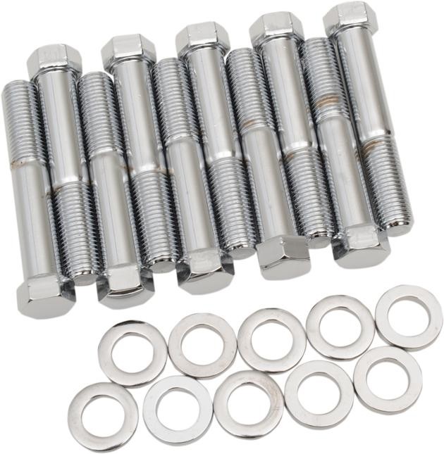 Colony Hex Head Bolt Kit Chrome #8221-20 Harley Davidson
