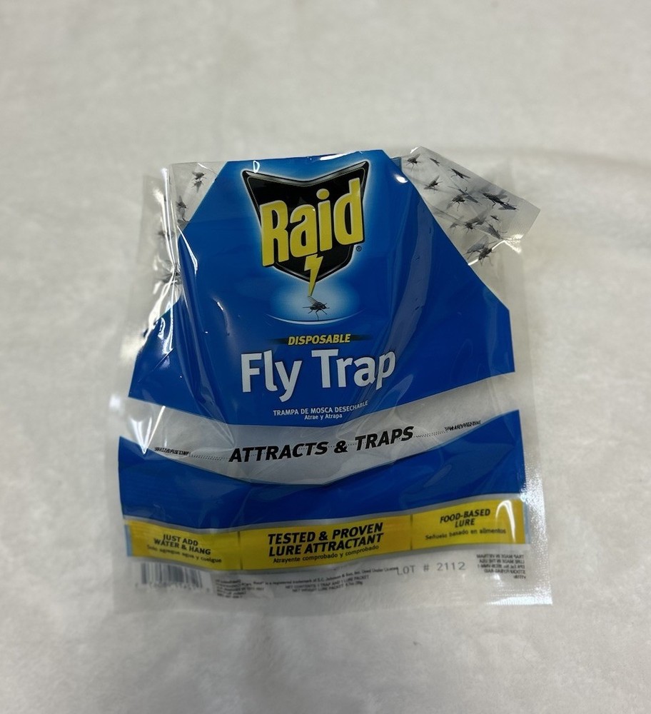 Raid Disposable Fly Trap 6 Pack
