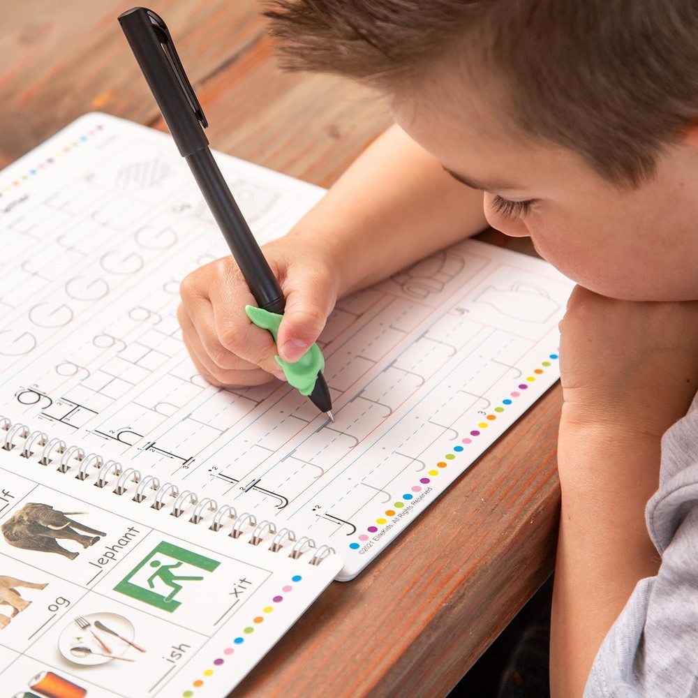 Magic Practice Copybook 6 Workbooks with Disappearing Ink Pens, Reusable...