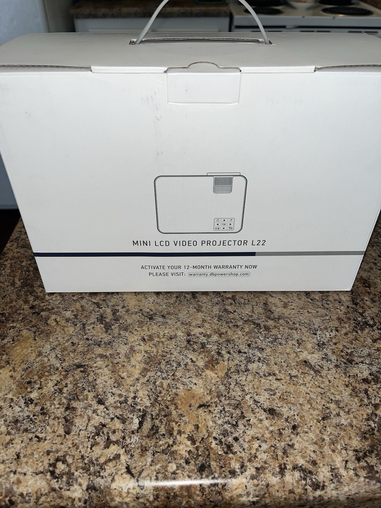 DBPower L22 Mini LCD Video Projector with Carrying Case Bundle