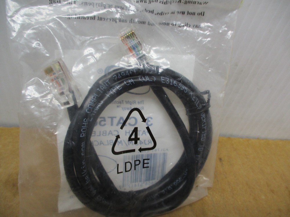 *NEW* 3' Ethernet Cable, RJ45 PATCH 630126
