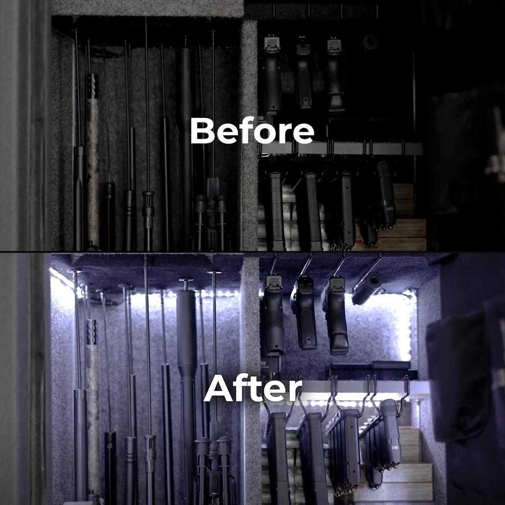 Gun Storage Solutions Gun Safe LED Light Kit and Additional Strands