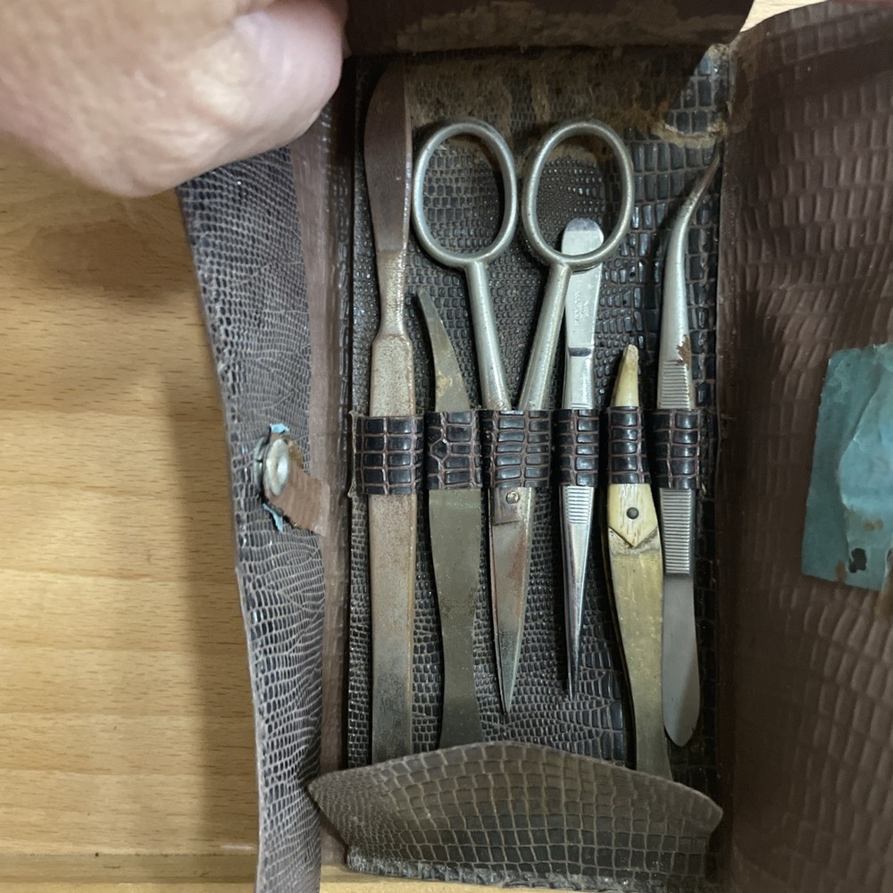 Vintage Dissection Kit, 6 Tools, Heitz German