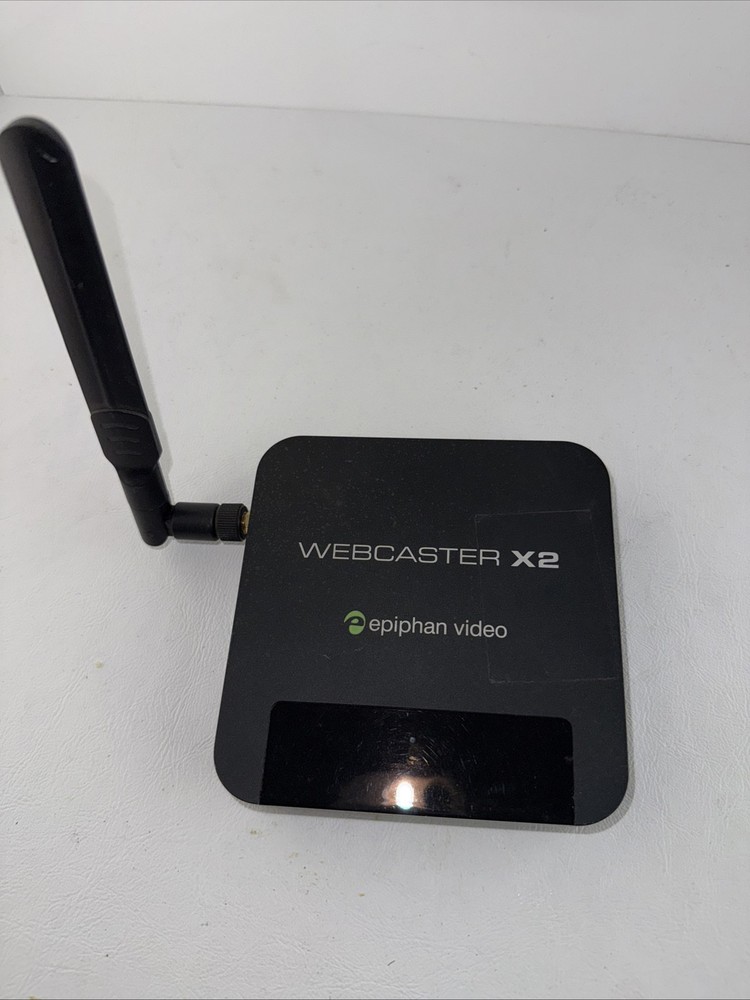 Epiphan Webcaster X2 Live Streaming Encoder – YouTube Facebook Twitch (No Cable)