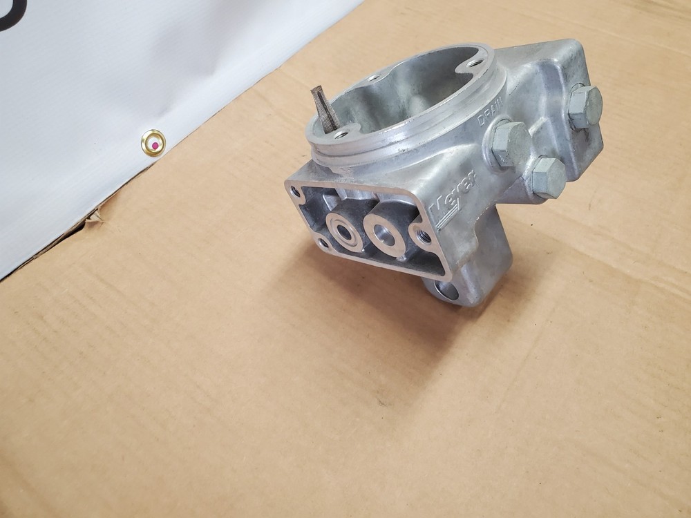 Genuine OEM Meyer 15573 Snow Plow Pump Base & Strainer Assembly E46 E47 E57