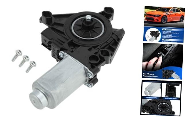 Front Left Driver Side Window Regulator Motor for Dodge Left Window Motor