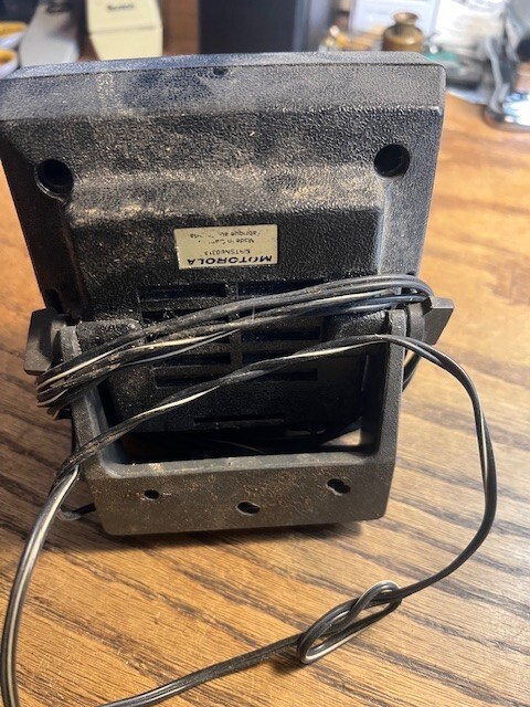 Motorola MBTSN6031A External black Speaker w/bracket