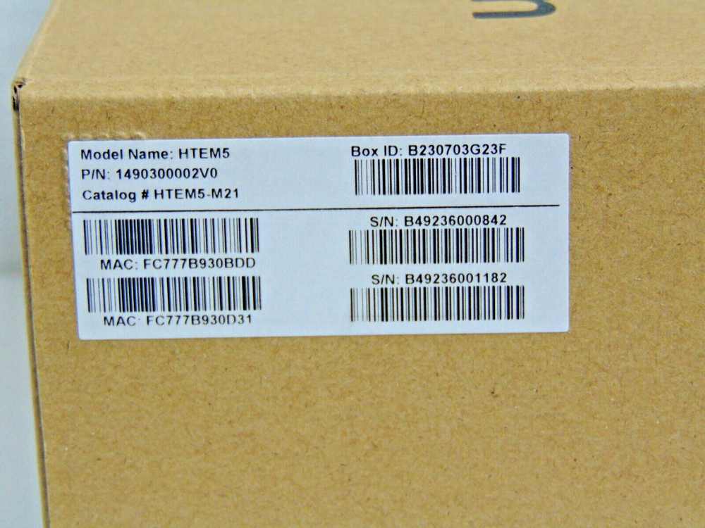 Hitron MoCA 2.5 Adapter for Ethernet Over Coax - Model # HTEM5-M21