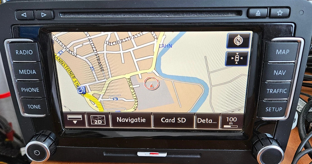 2009-2010 VOLKSWAGEN JETTA NAVIGATION DVD FOR SYSTEM RSN 510 VERSION 3M OEM🟠