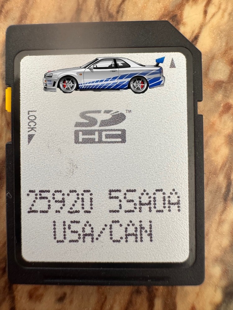 Navigation DATA Memory SD Card U.S CAN Map 25920 5SA0A