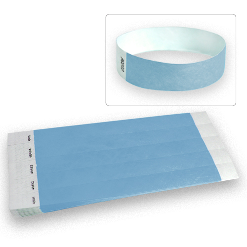 100 3/4”Tyvek Wristbands- Choose Your Color-Bars,Events,Clubs,Security,ArmBands
