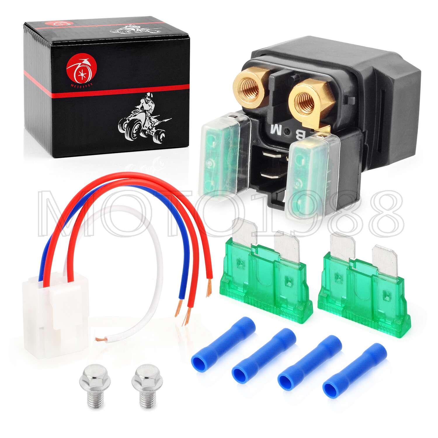 For Yamaha Grizzly Wolverine Raptor 350 400 450 660 660R Starter Solenoid Relay