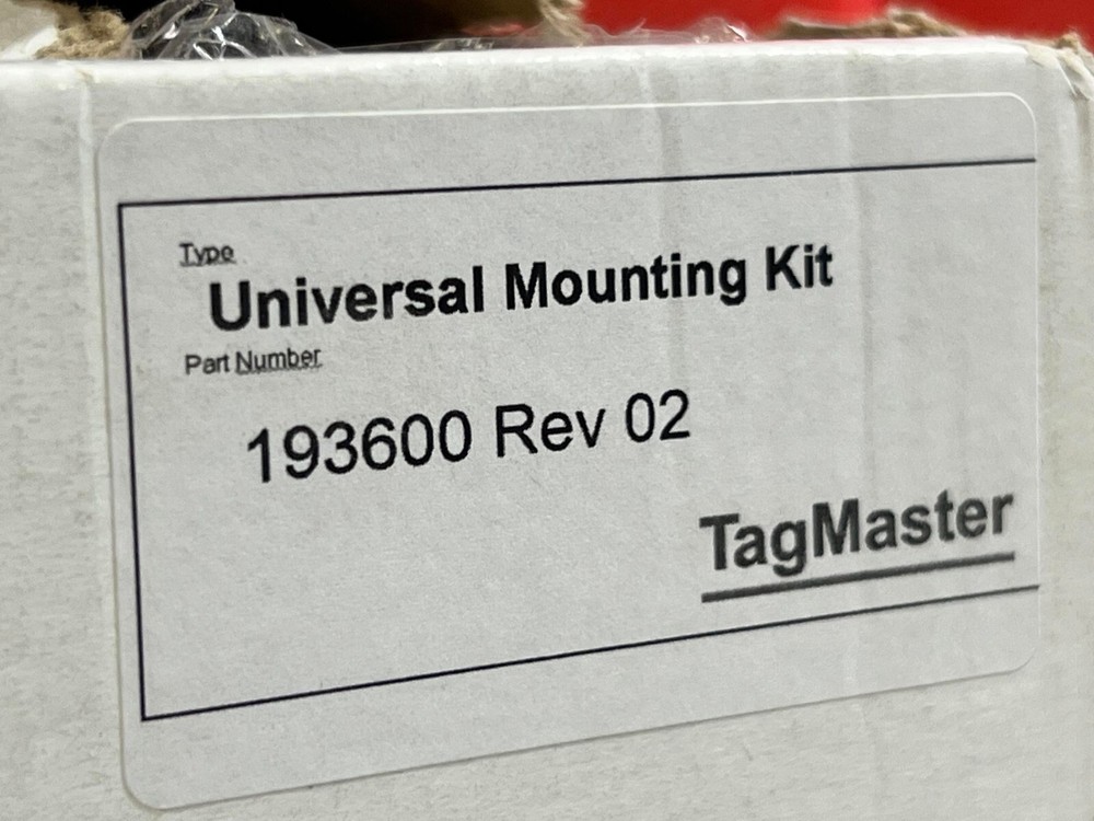 Tagmaster 193600 Rev 02 Universal Mounting Kit