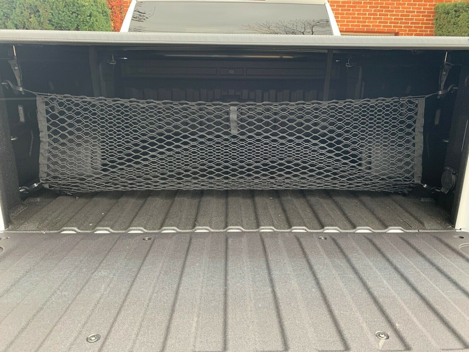 Rear Trunk Envelope Style Cargo Net for CHEVY SILVERADO GMC SIERRA 2013-2024 New