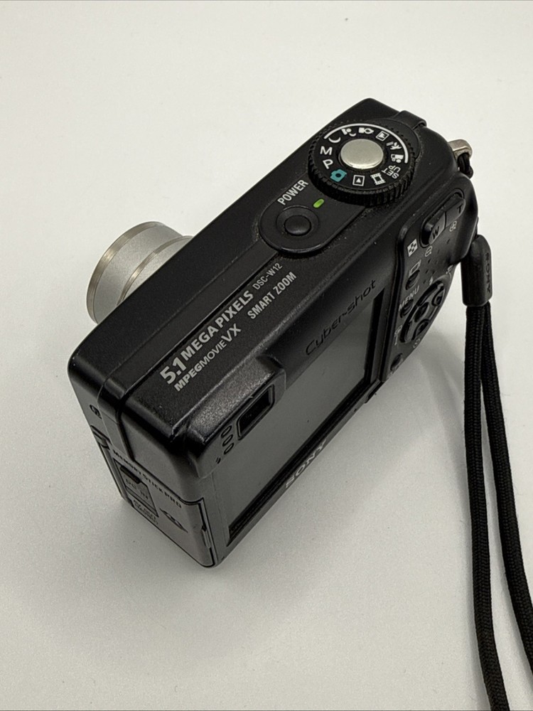 Sony Cyber-shot DSC-W12 Compact Digital Camera + 128MB MS + Case *Please Read*