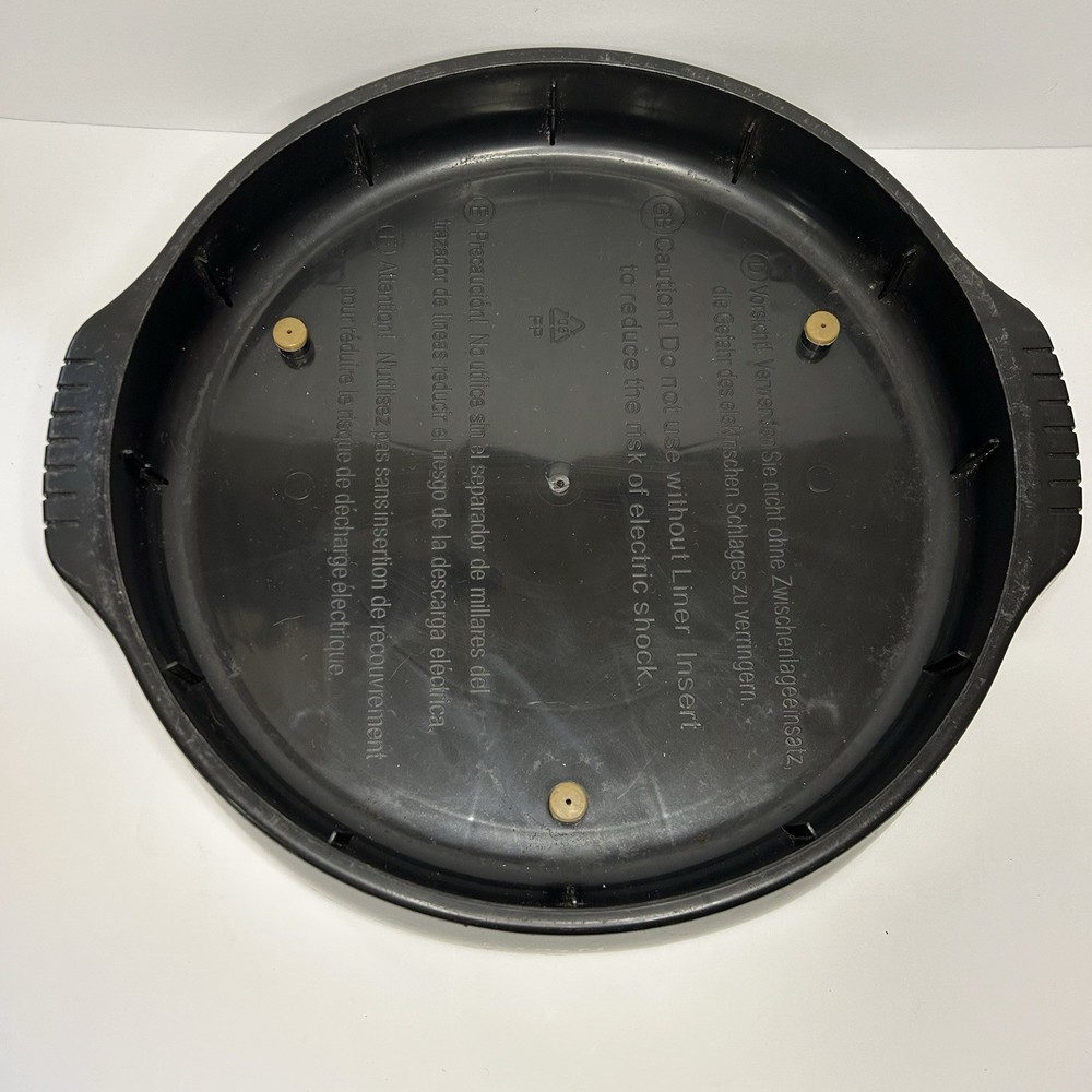 NuWave Pro Plus Oven 20601 /20602 Replacement Bottom Base + Pan + Grill Rack