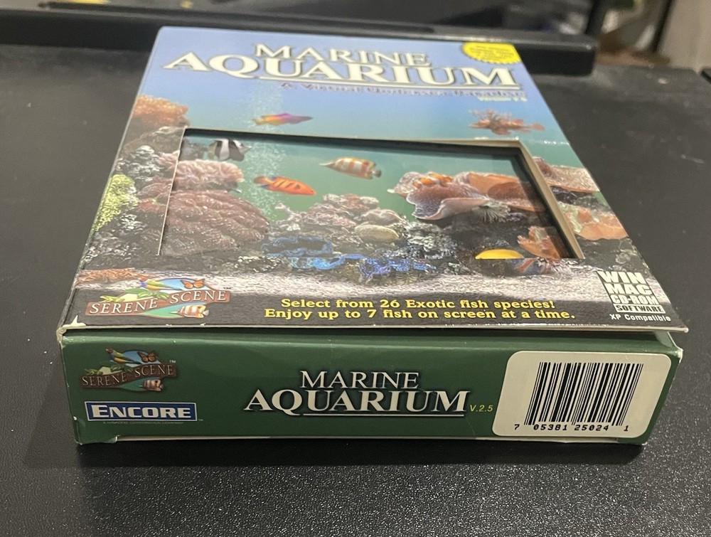 Software PC Marine Aquarium 2005 version 2.5 Box