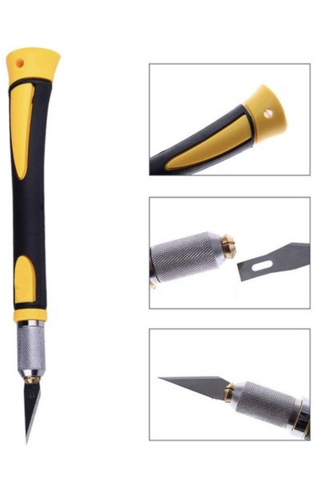 12PC Hobby Precision Craft Utility Knife Knives Kit