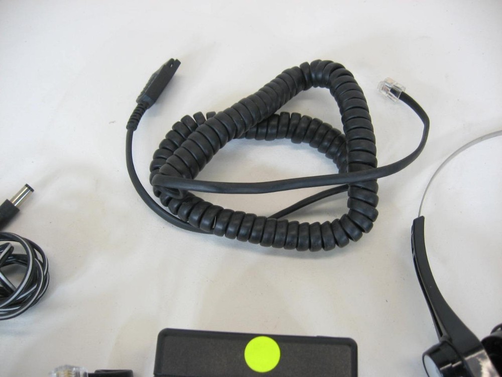 Starkey E4 Telephone Amplifier w/ Dual Headset & Accessories Tested Working