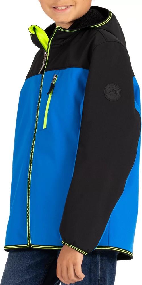 Boys' Falcon Softshell Jacket Midweight Water-Resistant Wind-Resistant