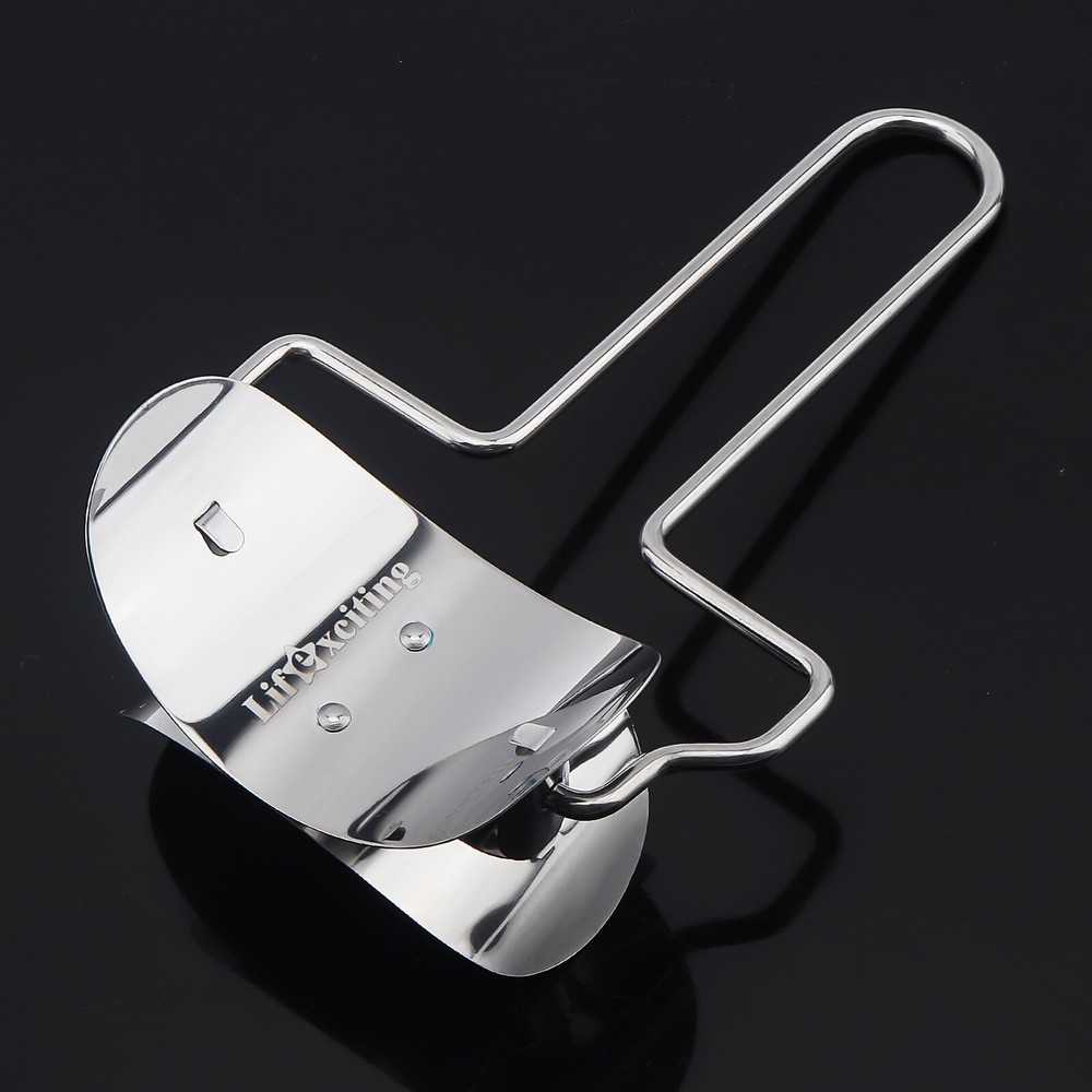 Lifexciting Pastry Rolling Cutter Circle Dough Blade Roller Dumpling Wrapper