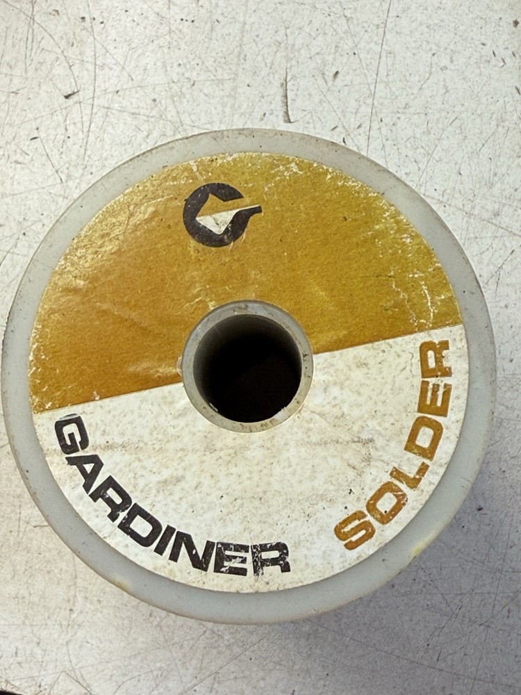 GARDINER Solder 5 Lbs