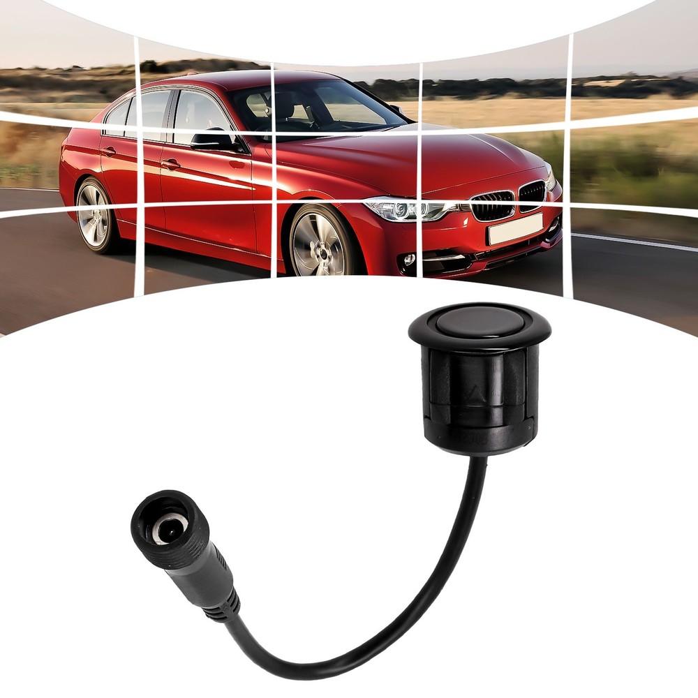 Superior Quality Black Car Reverse Parking Sensor Waterproof 0 2m Cable