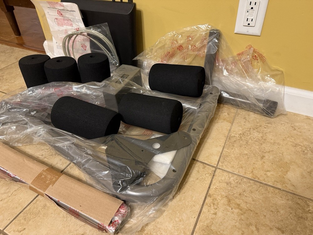 New Open Box Bowflex Power Pro XTL Leg Extension Attachment Complete OEM