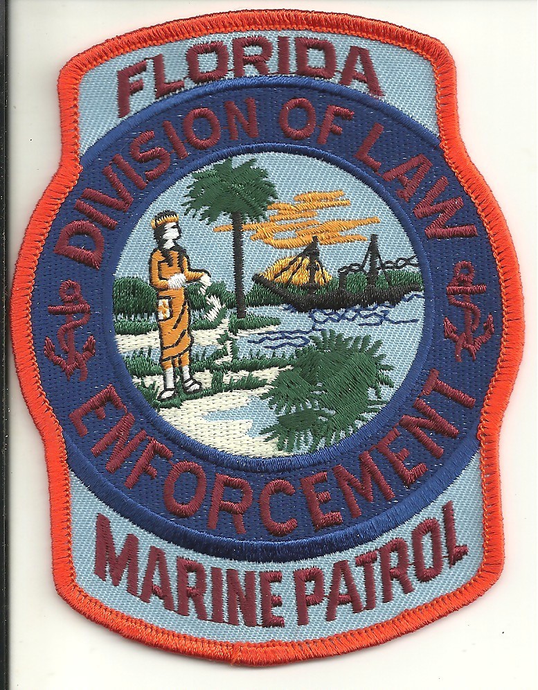 7 DIFFERENT FLORIDA POLICE PATCHS.