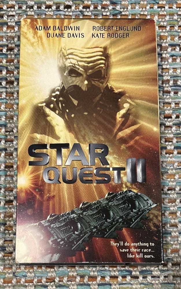 Star Quest 2 Rare Sci-Fi VHS Adam Baldwin