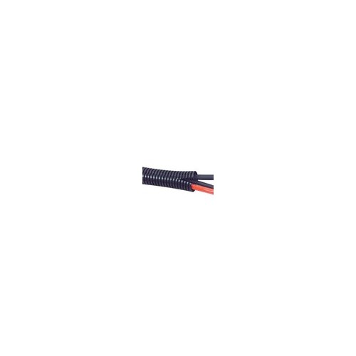 Absolute SLT12-50 50' 1/2" 13mm Split Wire Loom Conduit Polyethylene Corrugated