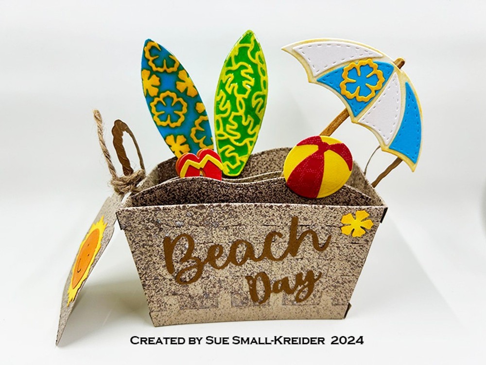Karen Burniston Die 1260 - Beach Elements