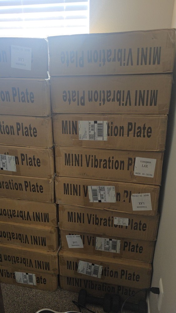 Mini vibrating plate