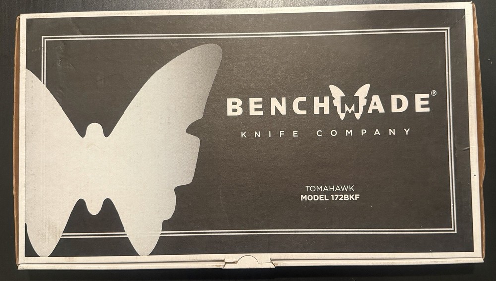 BENCHMADE  TACTICAL TOMAHAWK MODEL 172BKF NEW WITH PACKAGING