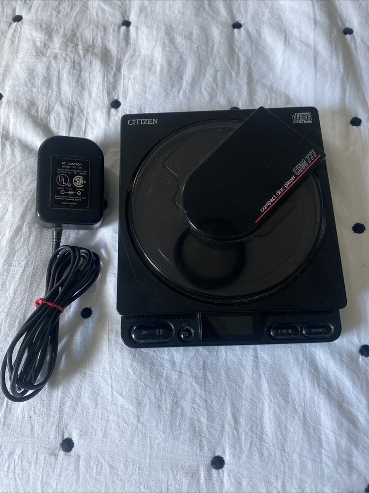 Citizen CBM777 Portable CD Player Tested