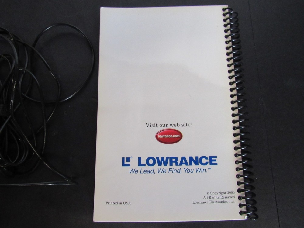 Lowrance Avionics AirMap 500 Handheld Mapping GPS Receiver w/ Instructions