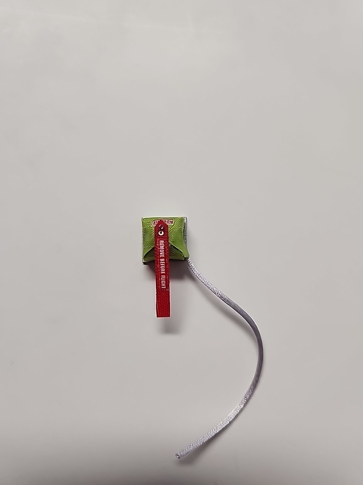 1/24 SCALE SINGLE LIME GREEN  SIMPSON DRAG CHUTE