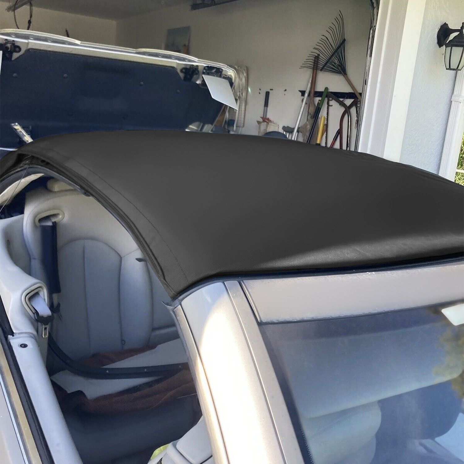 For Mercedes-Benz CLK320 CLK350 2004-2009 Convertible Soft Top Replacement Black