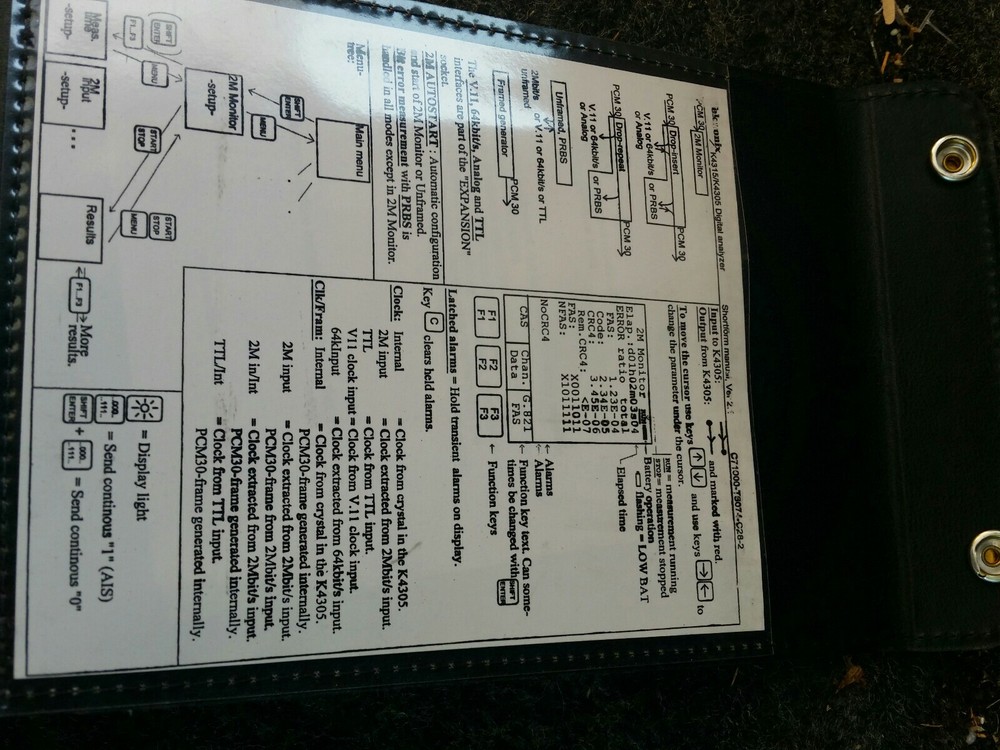 Tektronix Digital Analyzer Model K 4305 Powers Up Good