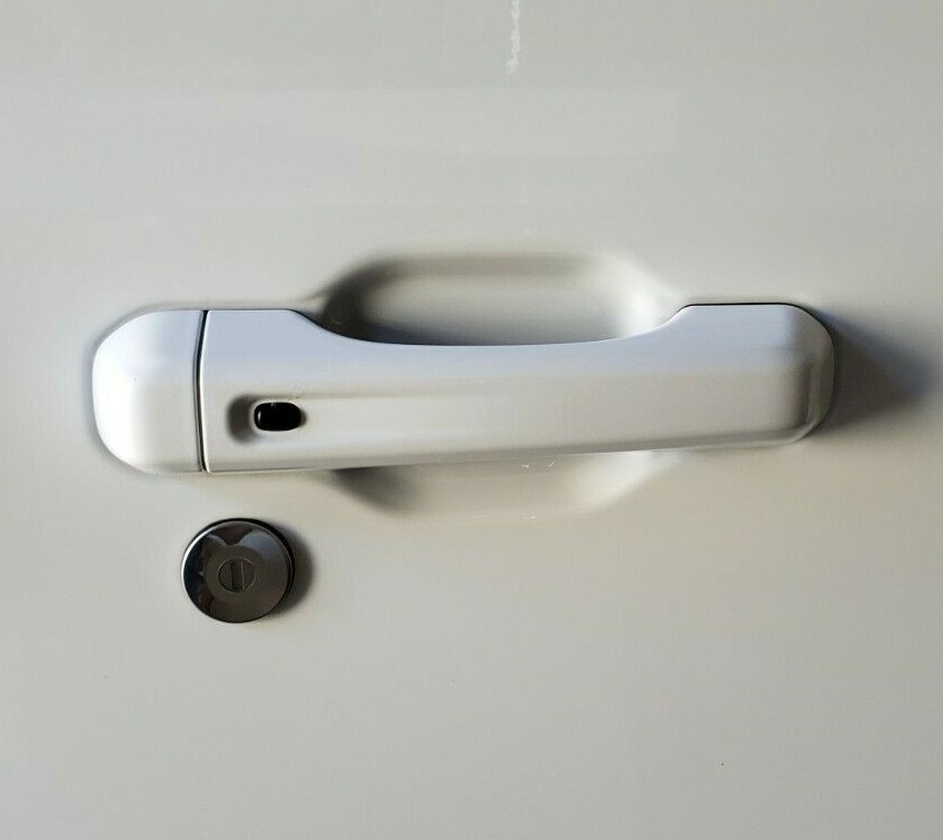 NEW 2018-2025 Jeep Wrangler JLU, Gladiator BRIGHT WHITE (PW7) Door Handles, OEM