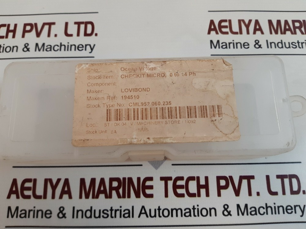 Lovibond phscan 2 waterproof ph tester