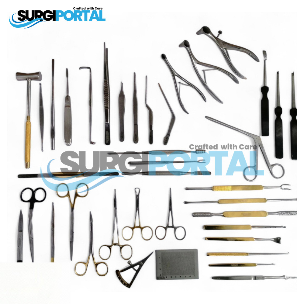 Basic Surgical Rhinoplasty Instruments Set Nose Surgery Reusable