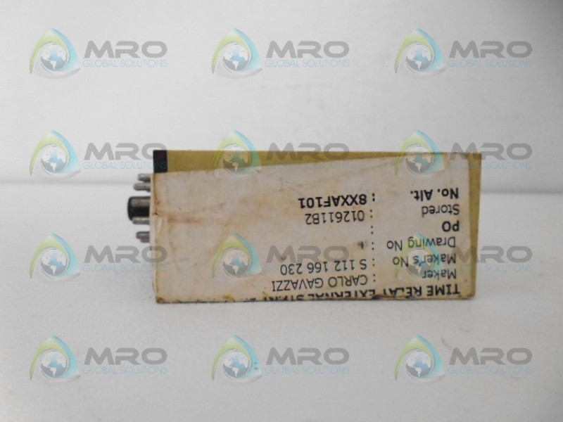 CARLO GAVAZZI S112166230 INTERVAL TIMER UNMP